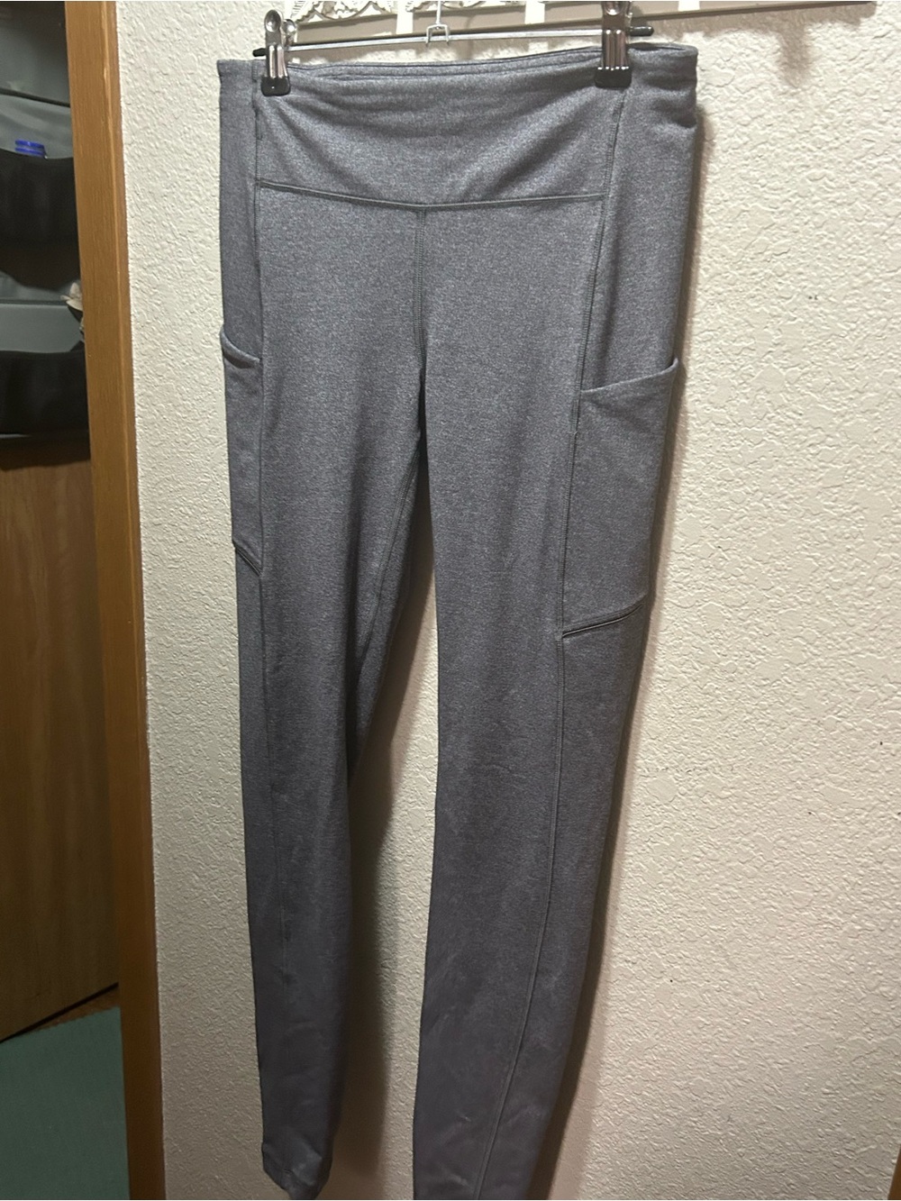 lululemon athletica Heather Gray High-Rise Pocket Leggings - Women